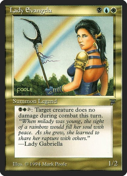 Lady Evangela, Legends #3938