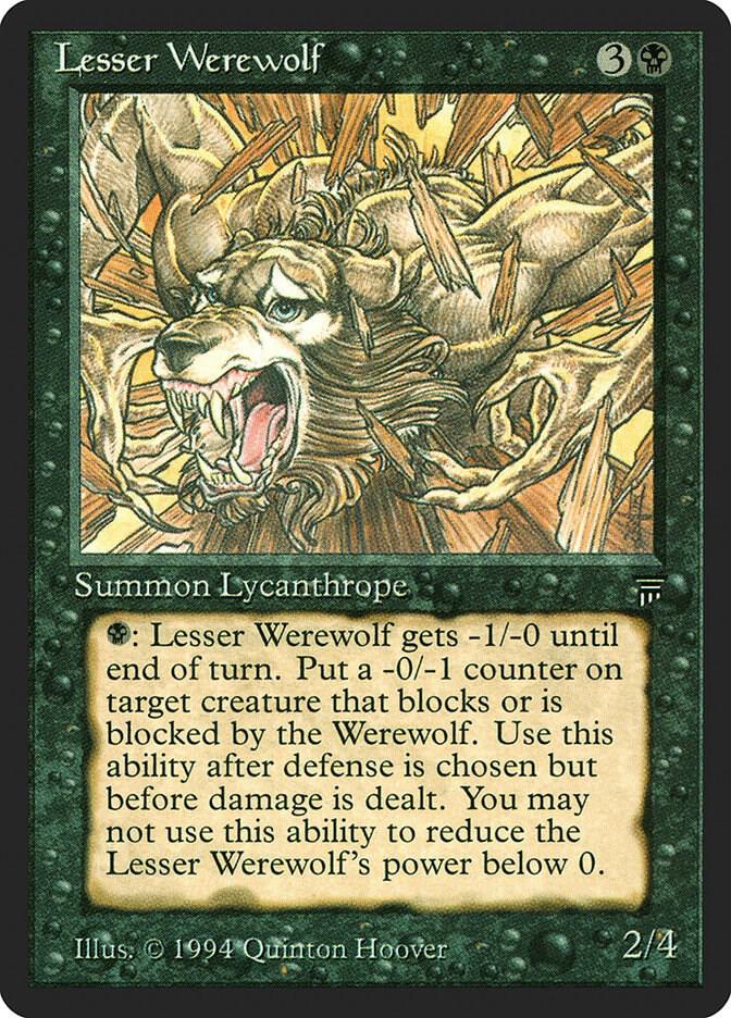 Lesser Werewolf, Legends #3943