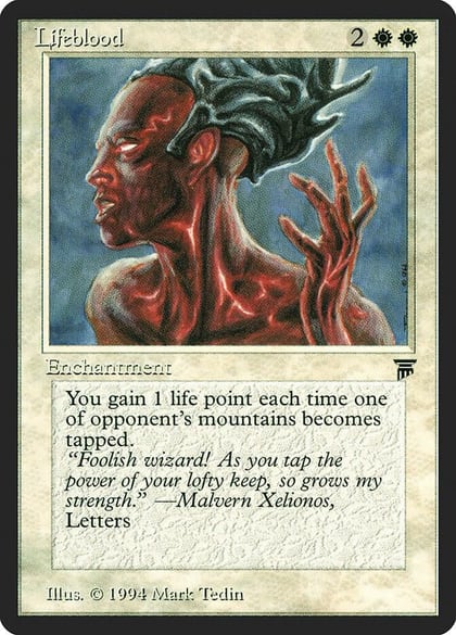 Lifeblood, Legends #3946