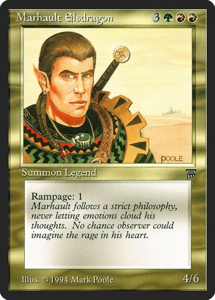 Marhault Elsdragon, Legends #3954