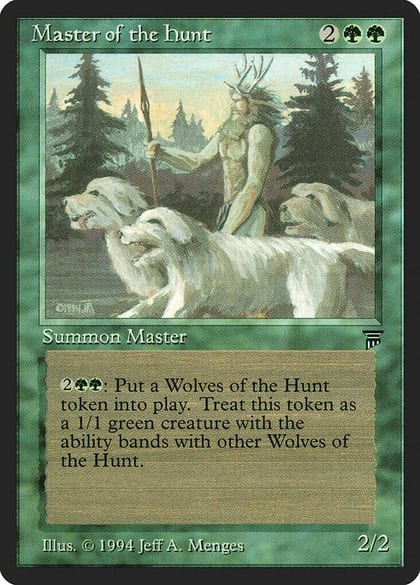 Master of the Hunt, Legends #3955