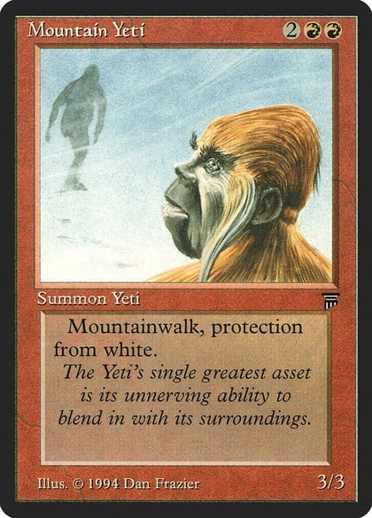 Mountain Yeti, Legends #3961