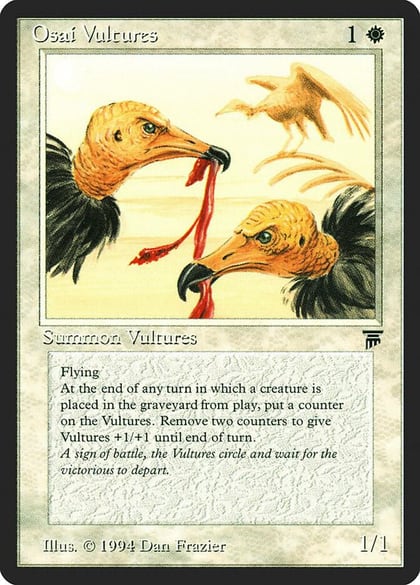 Osai Vultures, Legends #3967