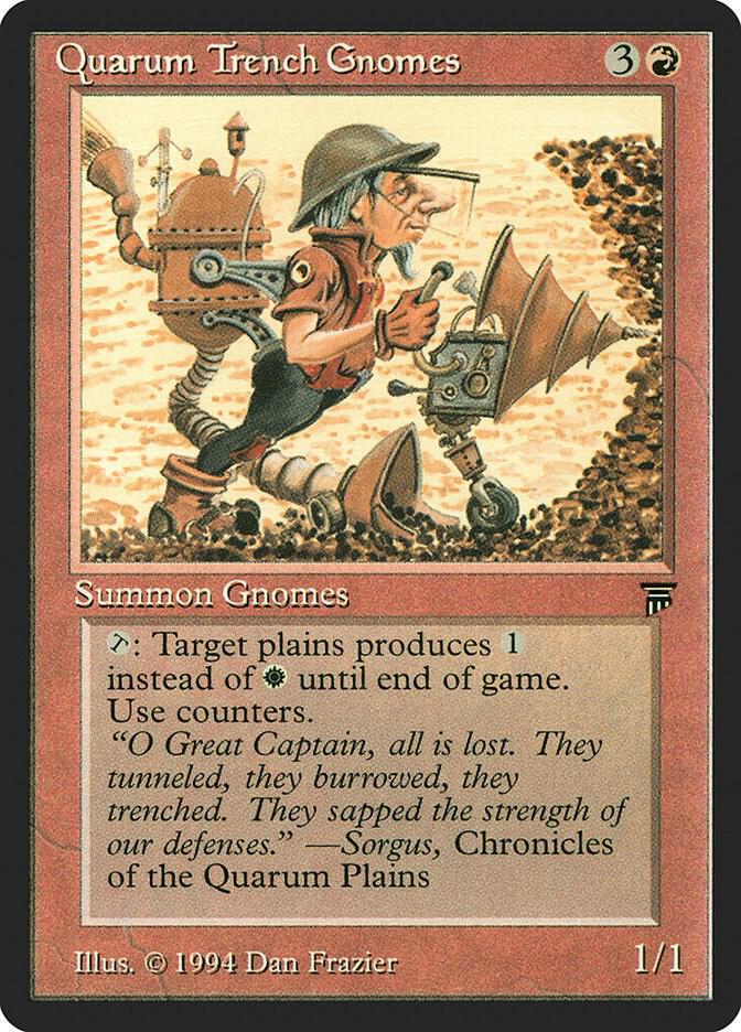 Quarum Trench Gnomes, Legends #3985