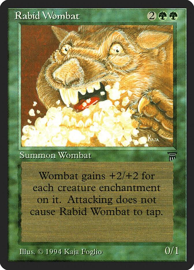 Rabid Wombat, Legends #3986