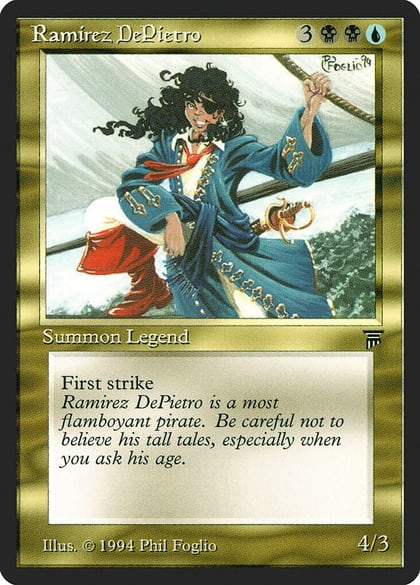 Ramirez DePietro, Legends #3990
