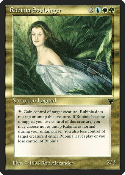 Rubinia Soulsinger, Legends #4009
