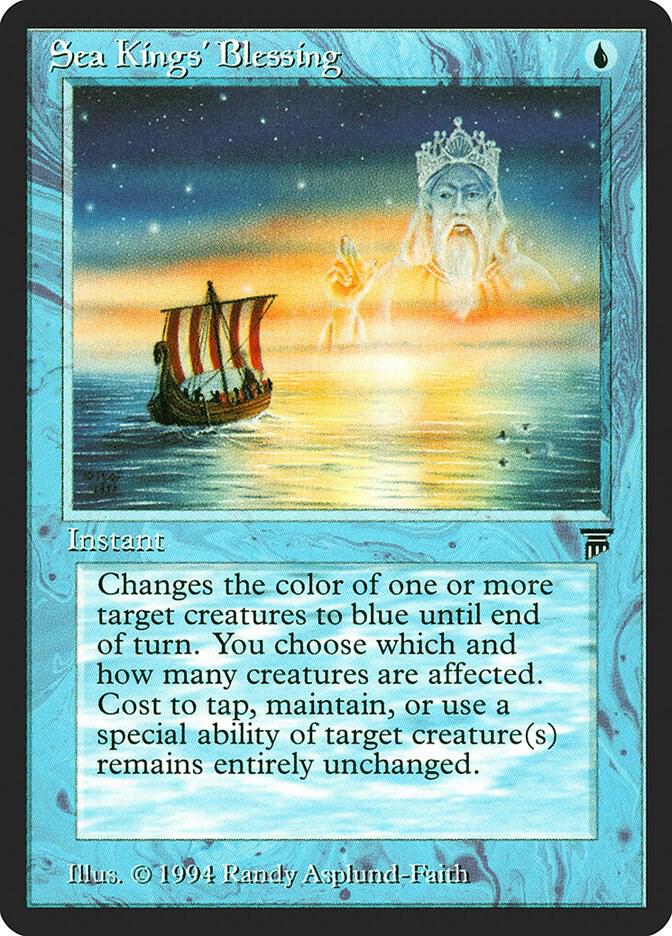 Sea Kings' Blessing, Legends #4011