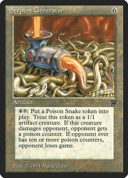 Serpent Generator, Legends #4016
