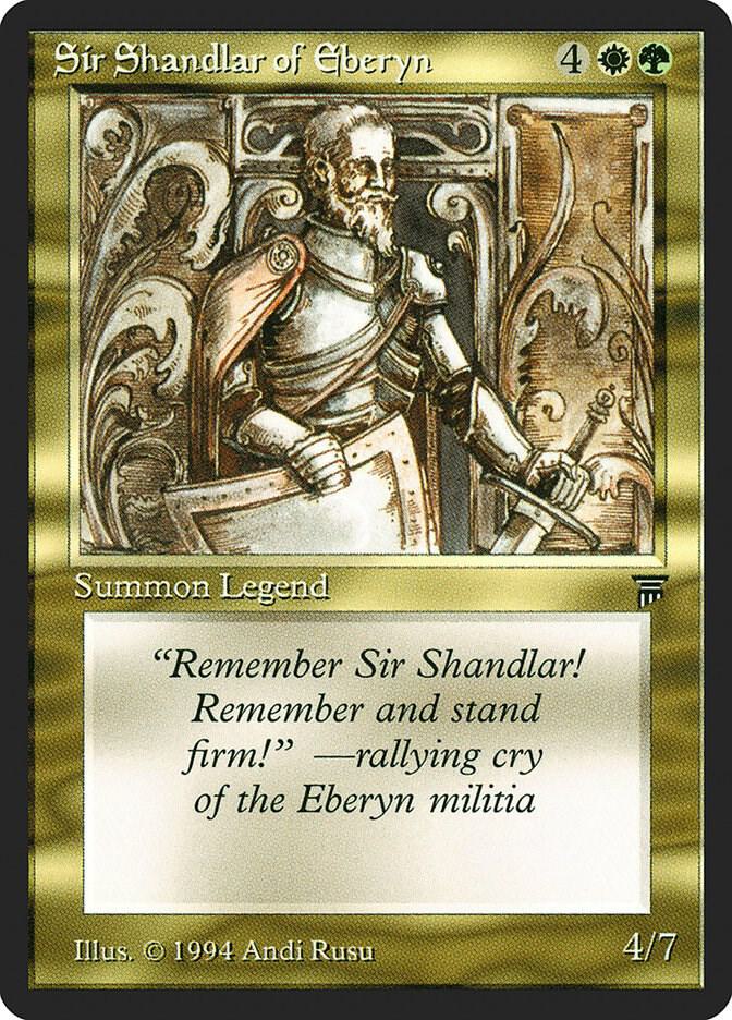Sir Shandlar of Eberyn, Legends #4021