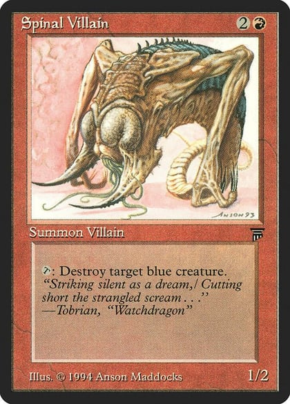 Spinal Villain, Legends #4025
