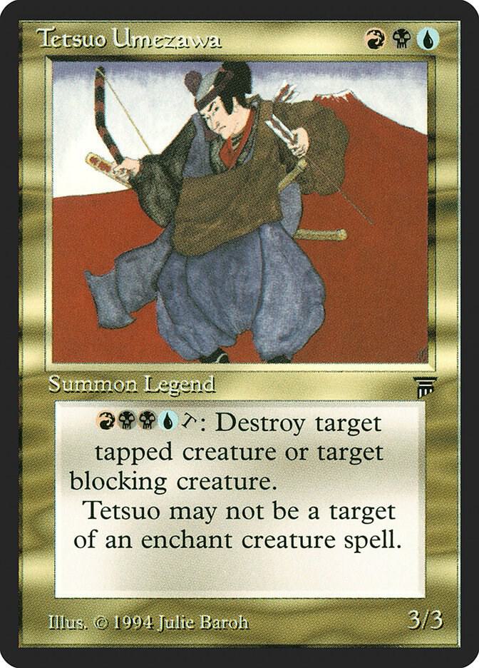 Tetsuo Umezawa, Legends #4042