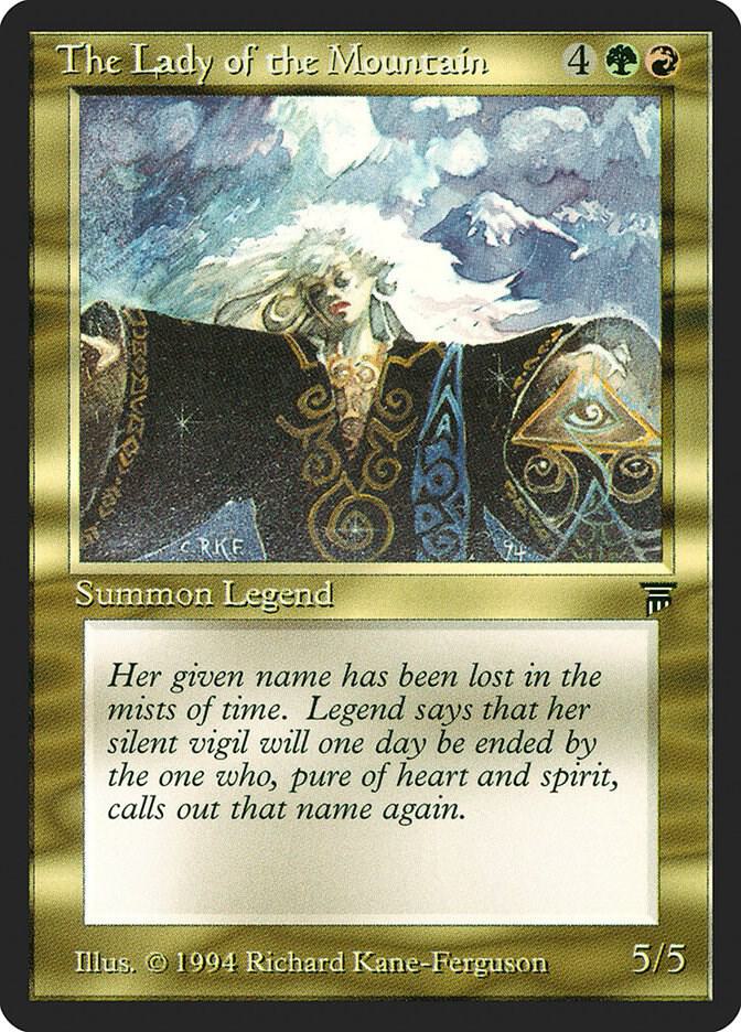 The Lady of the Mountain, Legends #4045