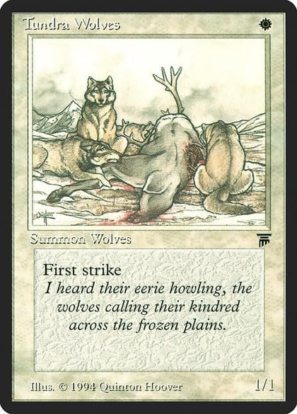 Tundra Wolves, Legends #4058