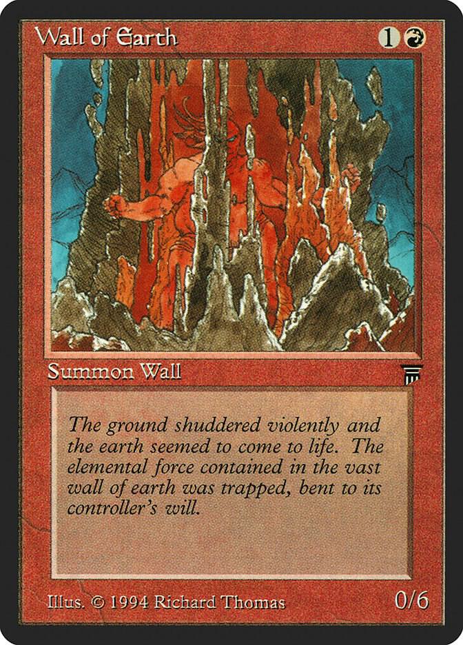 Wall of Earth, Legends #4074