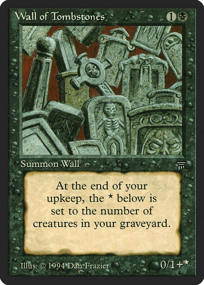 Wall of Tombstones, Legends #4080