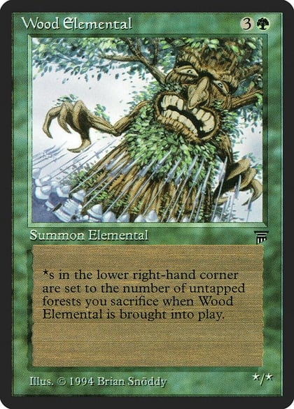 Wood Elemental, Legends #4089