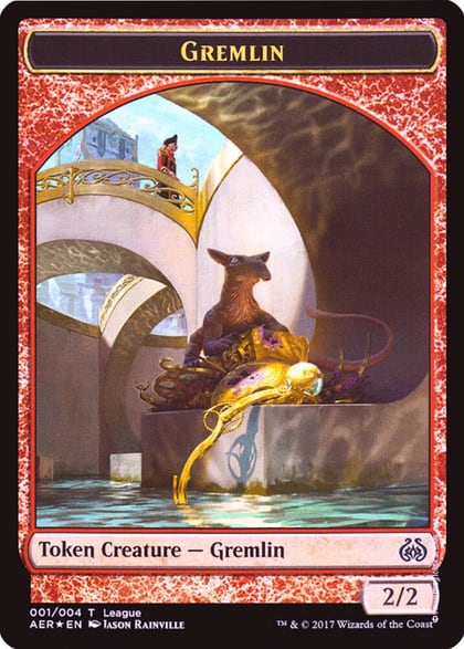 Gremlin // Energy Reserve Double-Sided Token, League Promos 1