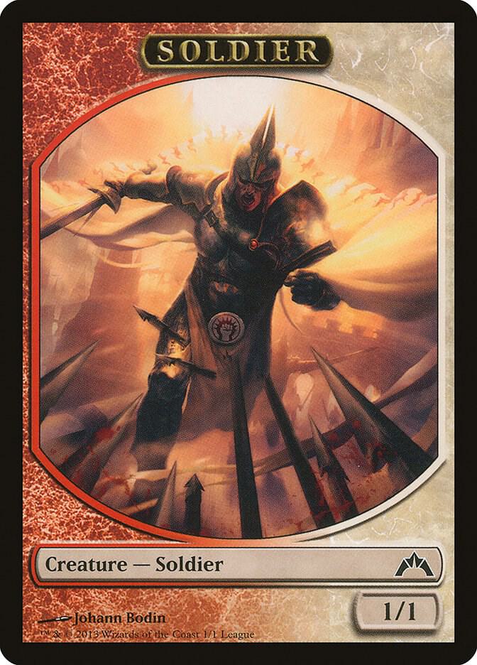 Soldier Token (Gatecrash), League Promos 1