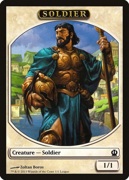 Soldier Token (Theros), League Promos 1