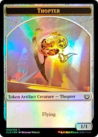 Thopter // Servo Double-Sided Token, League Promos 9 // 5