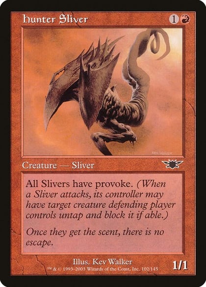 Hunter Sliver, Legions 102