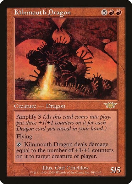 Kilnmouth Dragon, Legions 104