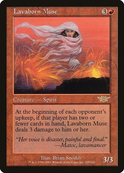 Lavaborn Muse, Legions 105