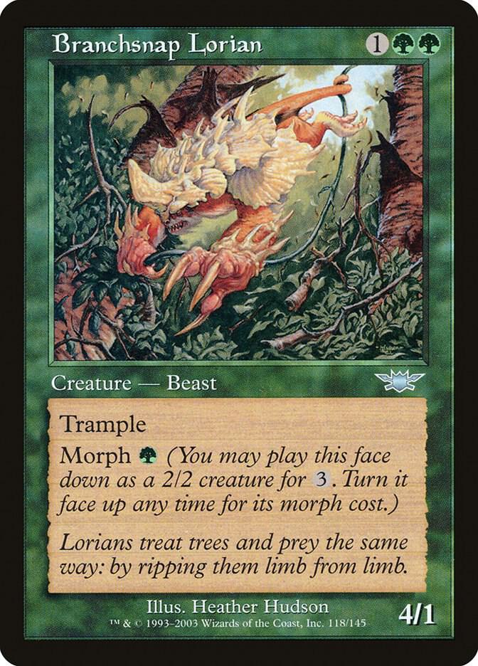 Branchsnap Lorian, Legions 118