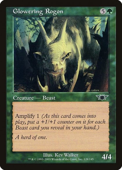 Glowering Rogon, Legions 128