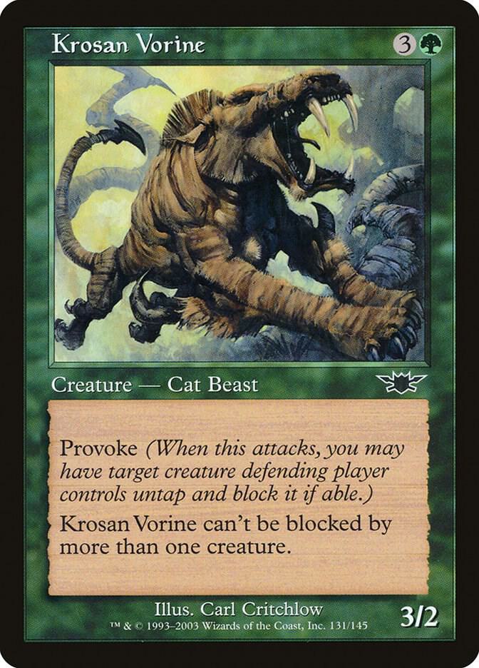Krosan Vorine, Legions 131