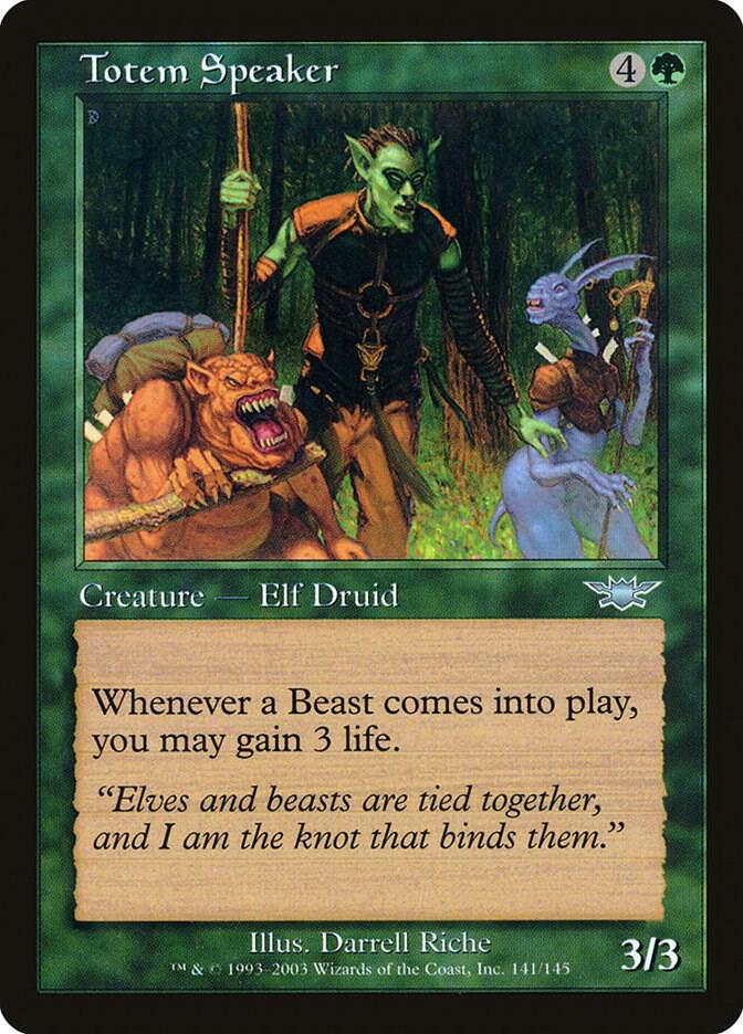 Totem Speaker, Legions 141