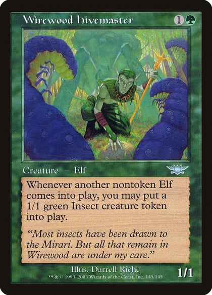 Wirewood Hivemaster, Legions 145