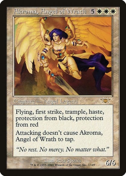 Akroma, Angel of Wrath, Legions 1