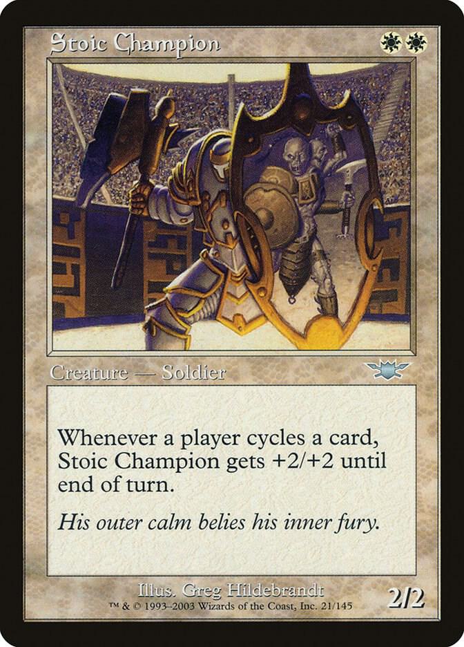 Stoic Champion, Legions 21