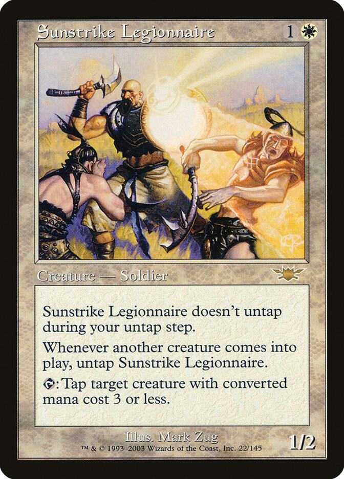 Sunstrike Legionnaire, Legions 22