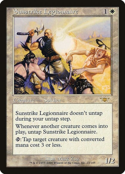 Sunstrike Legionnaire, Legions 22