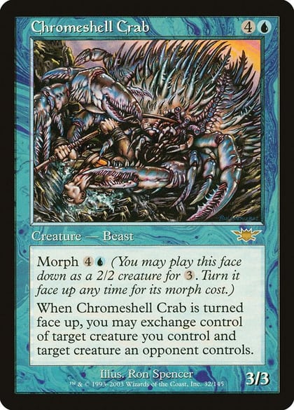 Chromeshell Crab, Legions 32