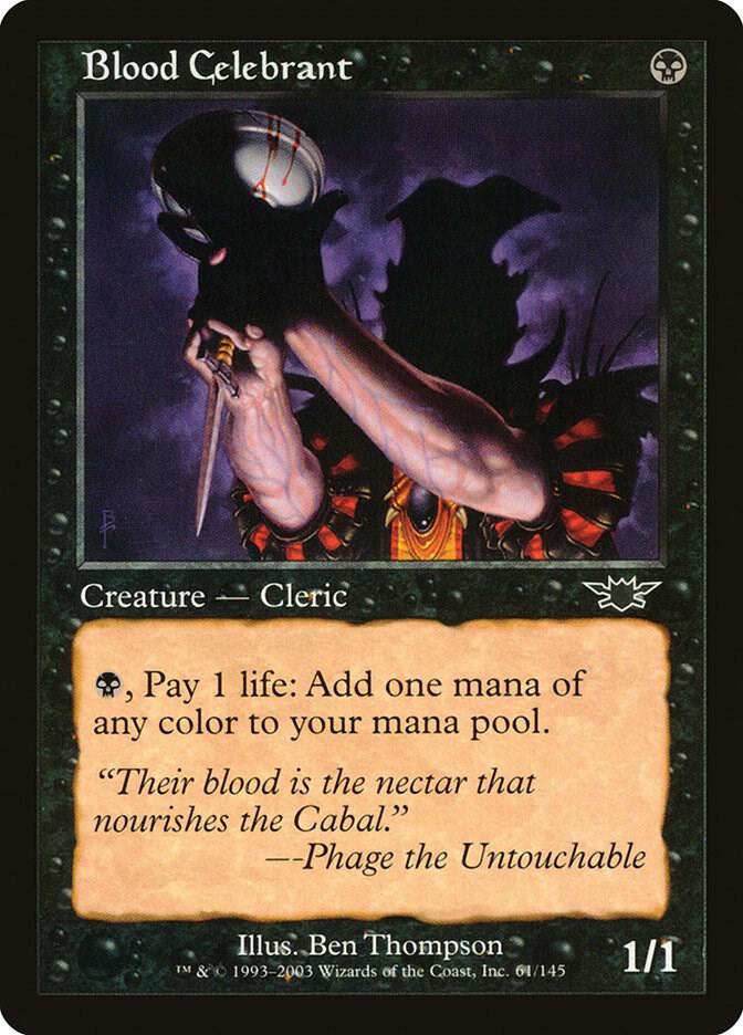 Blood Celebrant, Legions 61