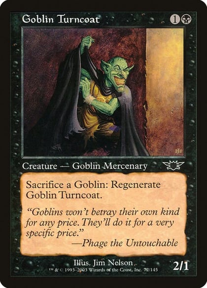 Goblin Turncoat, Legions 72