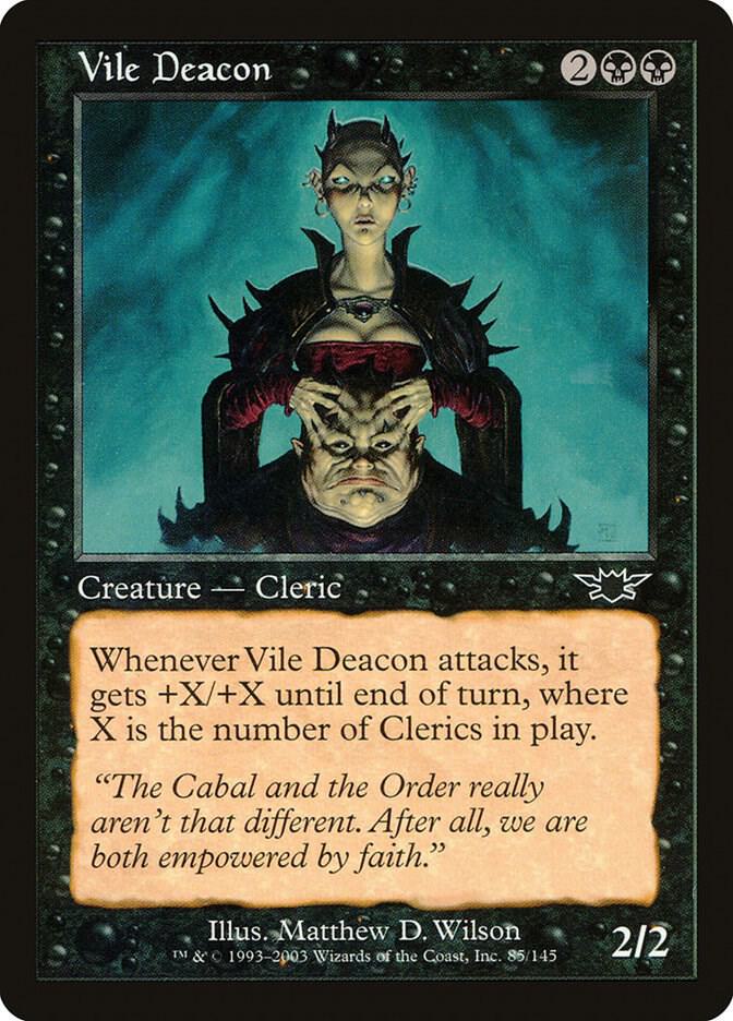 Vile Deacon, Legions 85