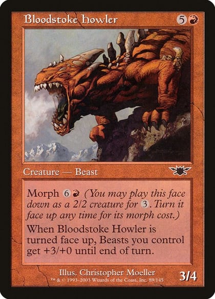 Bloodstoke Howler, Legions 89
