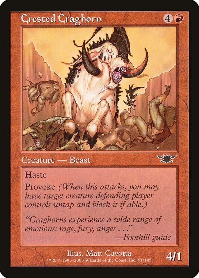 Crested Craghorn, Legions 91