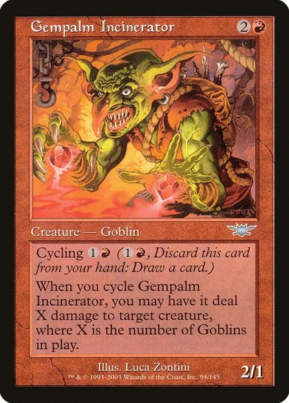 Gempalm Incinerator, Legions 94