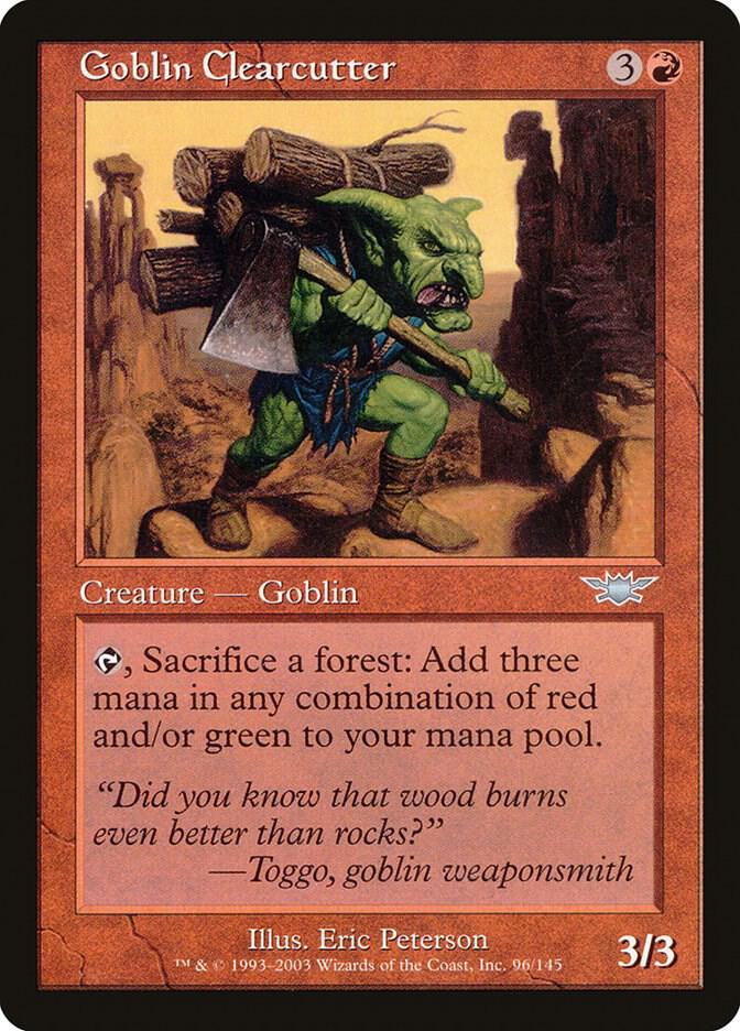 Goblin Clearcutter, Legions 96