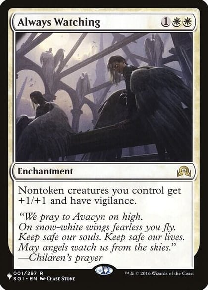Always Watching, The List Reprints 001/297