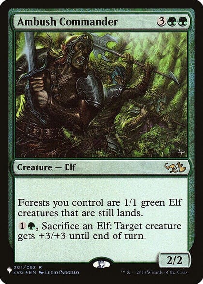 Ambush Commander, The List Reprints 001/062