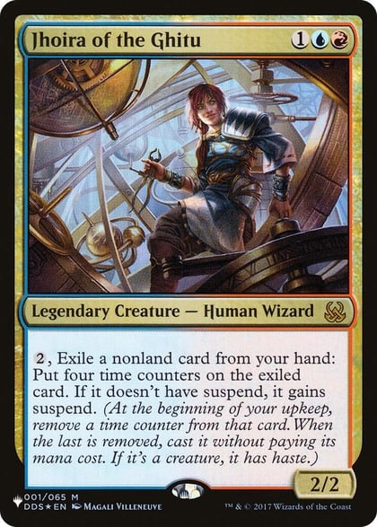 Jhoira of the Ghitu (DDS), The List Reprints 001/065