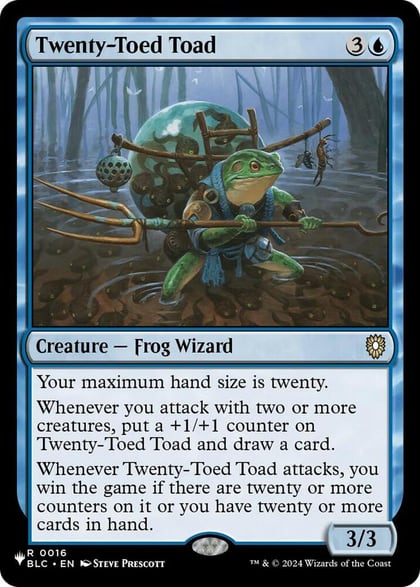 Twenty-Toed Toad, The List Reprints 0016