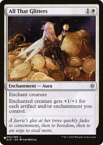All That Glitters, The List Reprints 002/269